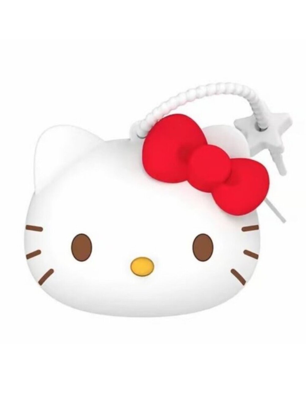 Hello Kitty Coin Purse Pouch Wallet Silicone Bag Charm Ear Pod Storage Sanrio